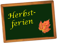 Herbstferien